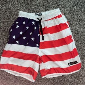 Rowdy Gentlemen American flag Swim Suit
